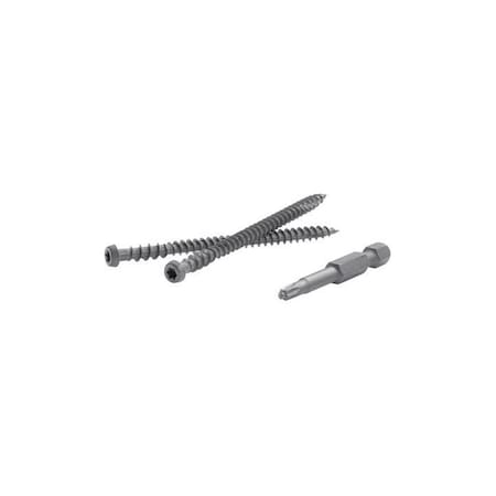 Fastenmaster Deck Screw, #20 x Torx Drive, 350 PK TR3-212-350TSLM